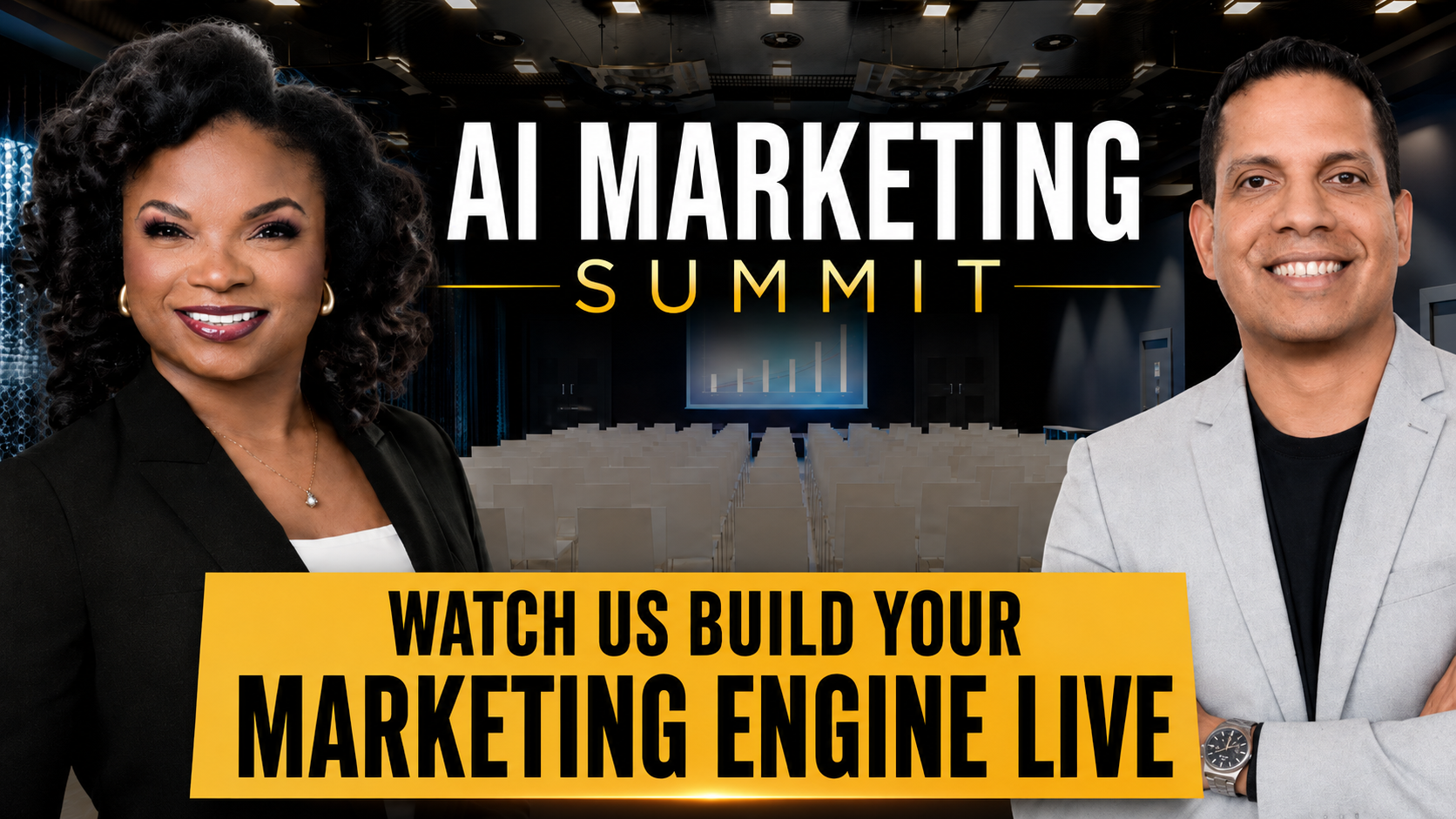 AI Marketing Summit — Watch us build your marketing engine live